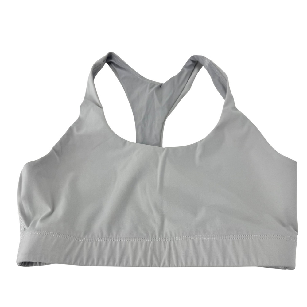 Outdoor Voices Women's Grey Racerback Sports‎ Bra XS